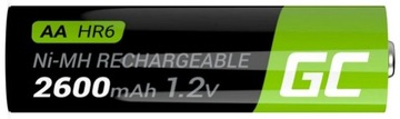 12 БАТАРЕИ AA R6 GREEN CELL 2600 мАч