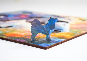 Деревянный пазл 25 х 25 см Лошадь 150 деталей Деревянный пазл