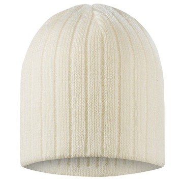 CZAPKA MĘSKA CZAPKA DAMSKA PRĄŻEK ECRU EKRI