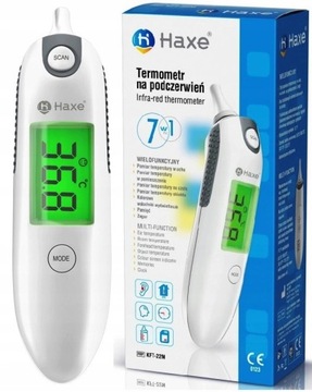 TERMOMETR MEDYCZNY bezdotykowy podczerwień elektroniczny lekarski