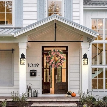 Искусственная гирлянда венок XXL для дверного стола