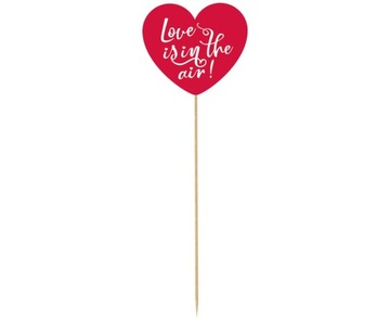 Topper Love is in the air 10 cm