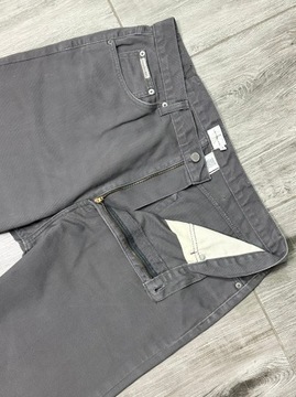 CALVIN KLEIN Vintage Jeansy Męskie Spodnie Easy Fit Logowane r. W38 L32