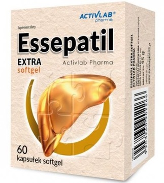 Essepatil Extra softgel 60 kap regeneracja wątroby