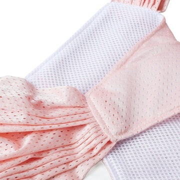 Детский ремешок-кенгуру размера L Розовый портативный эластичный рюкзак-кенгуру для новорожденных