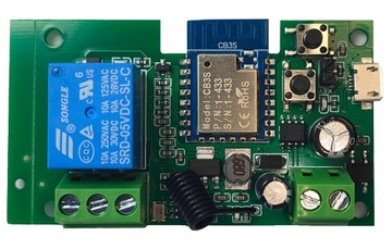 TUYA DC 5-32V WiFi+RF433 Sterownik Beznapięciowy