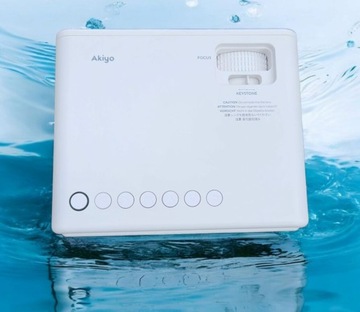 Projektor Rzutnik AKIYO 07 Full HD Bluetooth 5.2 WiFi + STATYW 9000 Lumenów