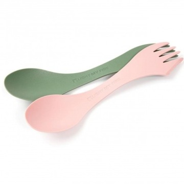 Spork Niezbędnik Turystyczny Light My Fire Spork O BIO 2-pack sg/dp