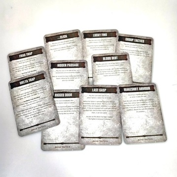 Necromunda Underhive Karty Taktyk 10szt