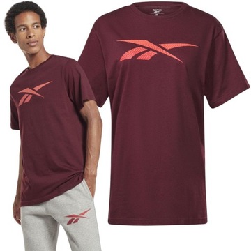 Koszulka męska sportowa REEBOK T-shirt Wyjątkowy styl dla mężczyzny L