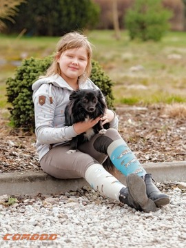 Веселые гольфы для верховой езды SJBW BULDOŻEK