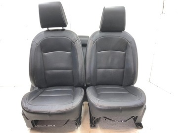 FOTELE SIEDZENIA PRZÓD + KANAPA TYŁ + III RZĄD SKÓRA NISSAN QASHQAI J10+2