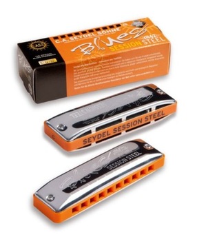 SEYDEL BLUES SESSION STEEL G HARMONIJKA USTNA