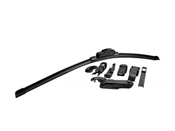 Wycieraczka płaska 475mm z adapterami 1 szt, Hart