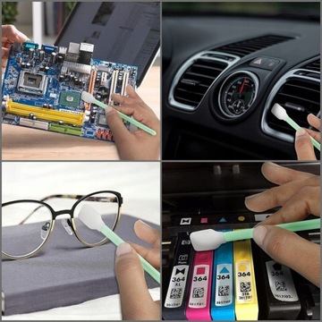 Беспыльные палочки для голов и оптики, 200 шт.