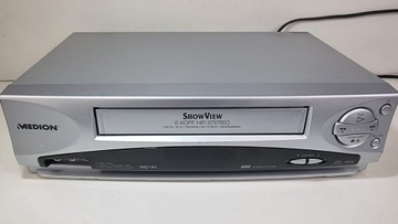 Видео VHS DVD видеомагнитофон Medion 6head 9023B