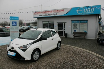 Toyota Aygo II Hatchback 3d Facelifting 1.0 VVT-i 72KM 2020 Toyota Aygo 1.0 VVT-i F-vat Salon Polska Gwarancja