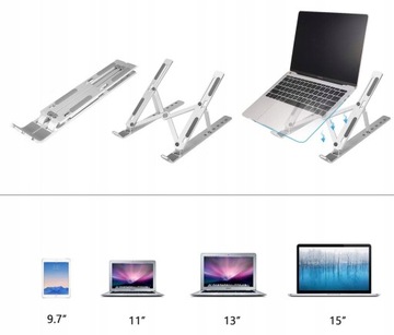 Алюминиевая подставка VAZIO для ноутбука MACBOOK (N29-3-H)