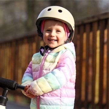 KASK ROWEROWY Dziecięcy EVI KIDS na Rower Deskorolkę Rolki 48-55 cm 1-5 lat