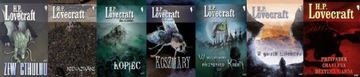 Zew Cthulhu Howard Phillips Lovecraft pakiet 7 ks.
