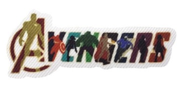 Naprasowanka termo naszywka Avengers napis