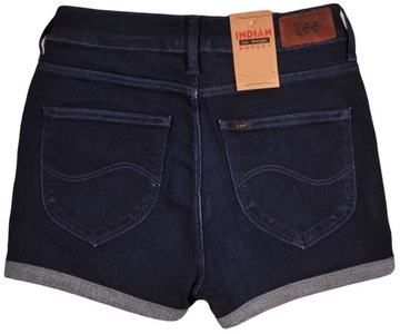 LEE spodenki JEANS blue SHORT _ W28