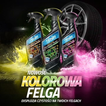 Красочный обод неоновый апельсиновый агент 600 мл Tenzi