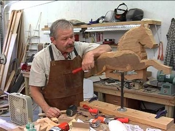 Ангел с вертепом и Святым Семейством Вертеп Джима Шора