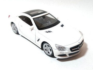 MERCEDES BENZ SL 500 2012 БЕЛЫЙ МОДЕЛЬ WELLY