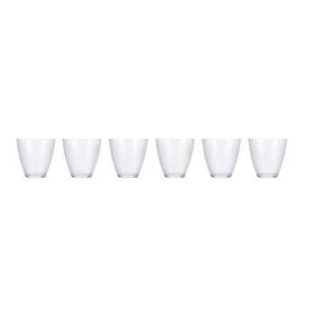Zestaw 6 pahare Excellent Houseware, sticla, 8x9 cm, 220 ml, przezroczysty