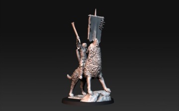 Всадник варгов со знаменем - x1