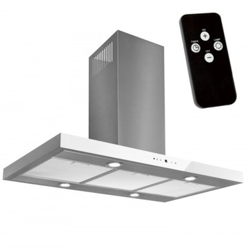 OKAP TOFLESZ ETNA WYSPOWY LED,60CM SZKŁO NOWOŚĆ!