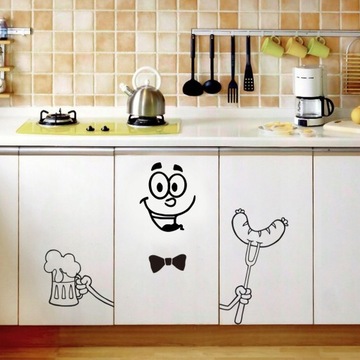 Горячая Распродажа, наклейка на холодильник, украшение для кухни