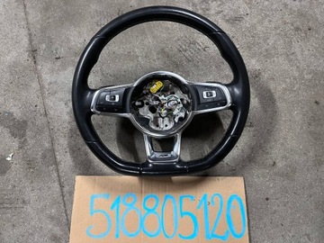 VW R-LINE KIEROWNICA SKÓRA ŁOPATKI