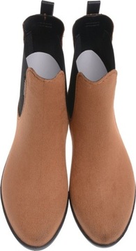 КОРОТКИЕ ЖЕНСКИЕ ЖЕНСКИЕ БОТИНКИ, ЗАМШЕВЫЕ РАКЕТЫ, светло-коричневый40