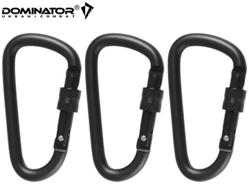 КАРАБИН ДОМИНАТОР С ЗАМКОМ, ЧЕРНЫЙ КАРАБИН