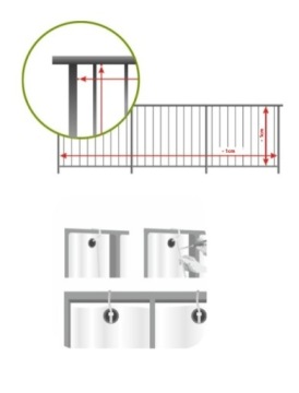 STRONG BALCONY покрытие, имитация дерева, ДОСКА МАХАГОНИ