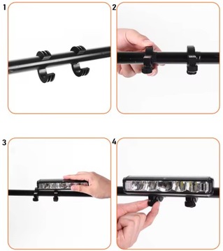 Переднее освещение велосипедного фонаря Spectre EOS620, 1400 лм, 6 светодиодов, USB-фонарик!