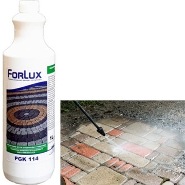 FORLUX płyn do mycia kostki brukowej, chodników 1L