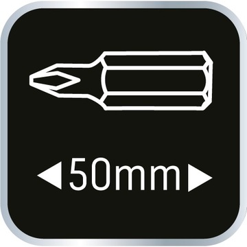 Биты-отвертки PH2 x 50 мм, 5 шт., ACR NEO