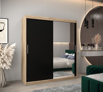 Szafa przesuwna garderoba TOKYO 2 180 lustro
