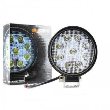 LAMPA HALOGENOWA DROGOWA 27W LED 6000K SZPERACZ
