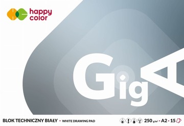 Blok techniczny A2 Happy Color