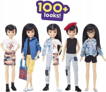 CREATABLE MODNA I STYLOWA LALKA STARTER MATTEL