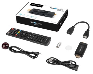 Мини-тюнер DVB-T2 H.265 HEVC-декодер с питанием от USB