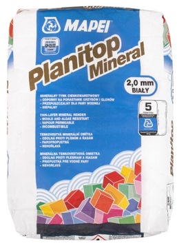 MAPEI Tynk baranek 2,0mm 25kg mineralny PLANITOP