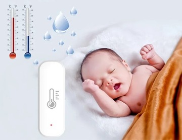 ТЕРМОМЕТР ГИГРОМЕТР ДАТЧИК ВЛАЖНОСТИ ТЕМПЕРАТУРЫ SMART LIFE ALEXA TUYA WIFI