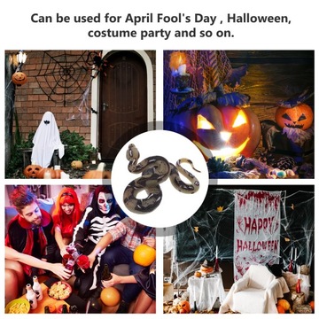 Рептилии резиновые змеи