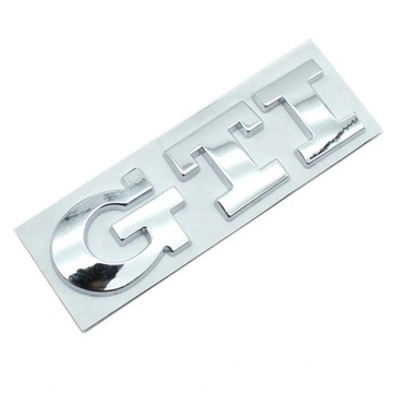 LOGO EMBLEMAT ZNACZEK NAKLEJKA VW GTI - KLAPA
