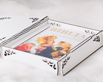 Библия в коробке.Сувенир Первого Причастия ОБК-6.